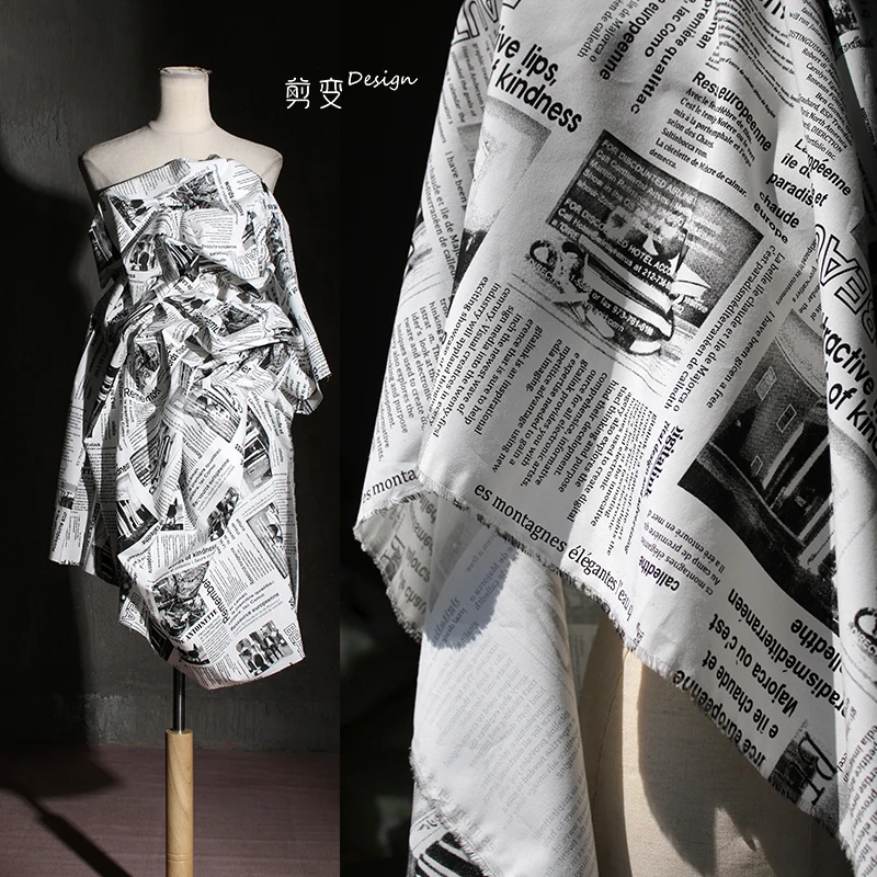Sewing Tweed Fabric - Criativo impresso poliéster algodão diy vestuário