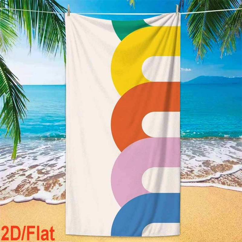 Century Textile & Sewing Supply Hours - Toalha de Praia de Microfibra com