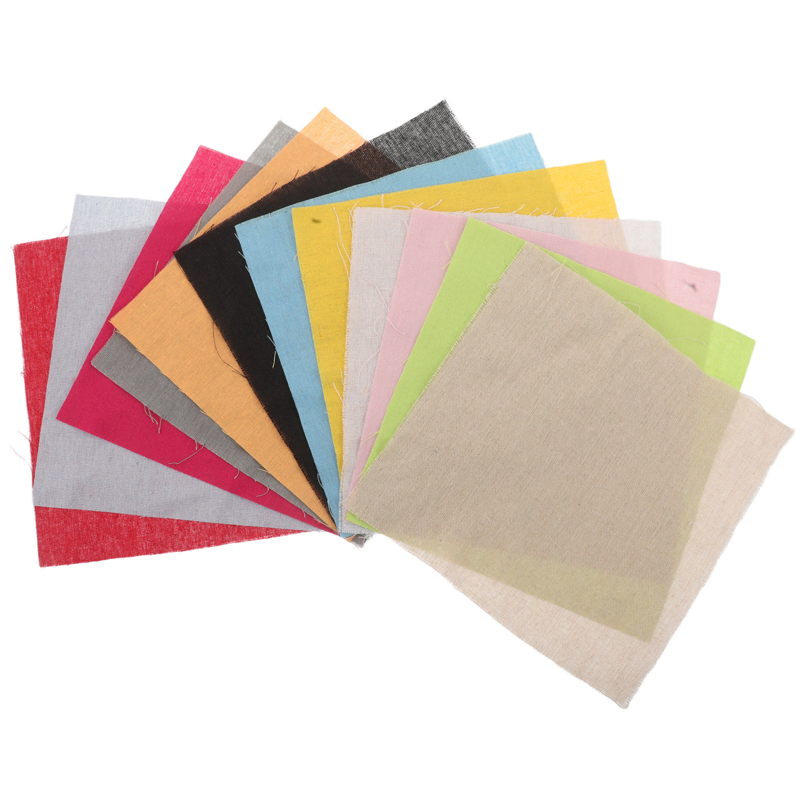 Sewing Textile Art - 12 Folhas de Tecido de Linho