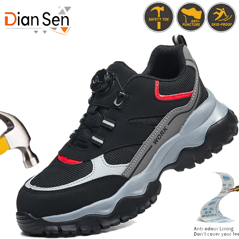 Sewing Nylon - Sapatos indestrutíveis botas de segurança de