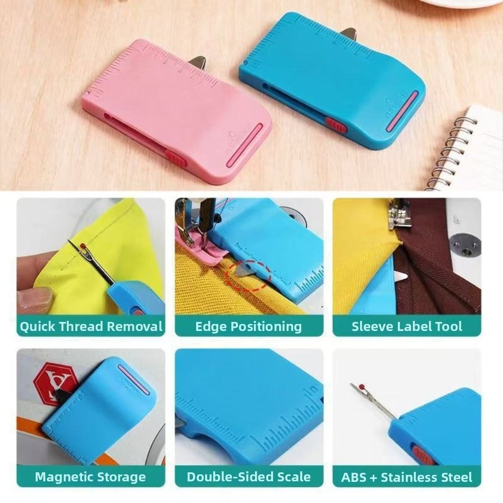 Seam Ripper Tool - Trilho Magnético Ajustável para Costura com