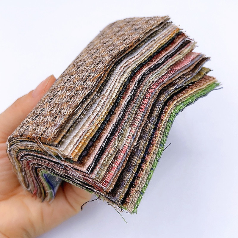 30 peças de fio de algodão tin - Sewing Tweed Fabric avaliação e preço