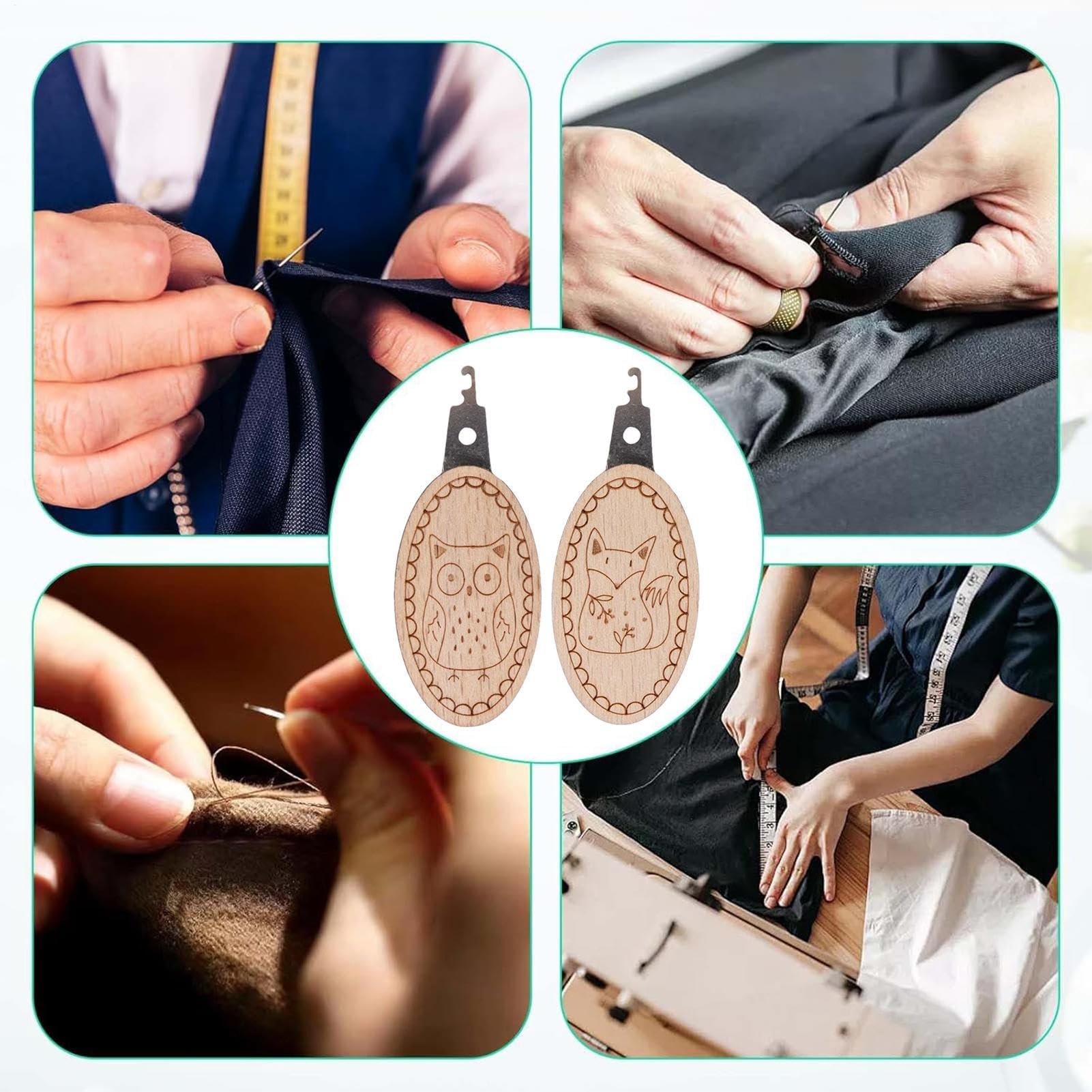 2 pçs/set agulha threader fáci - Sewing Necessities avaliação e preço