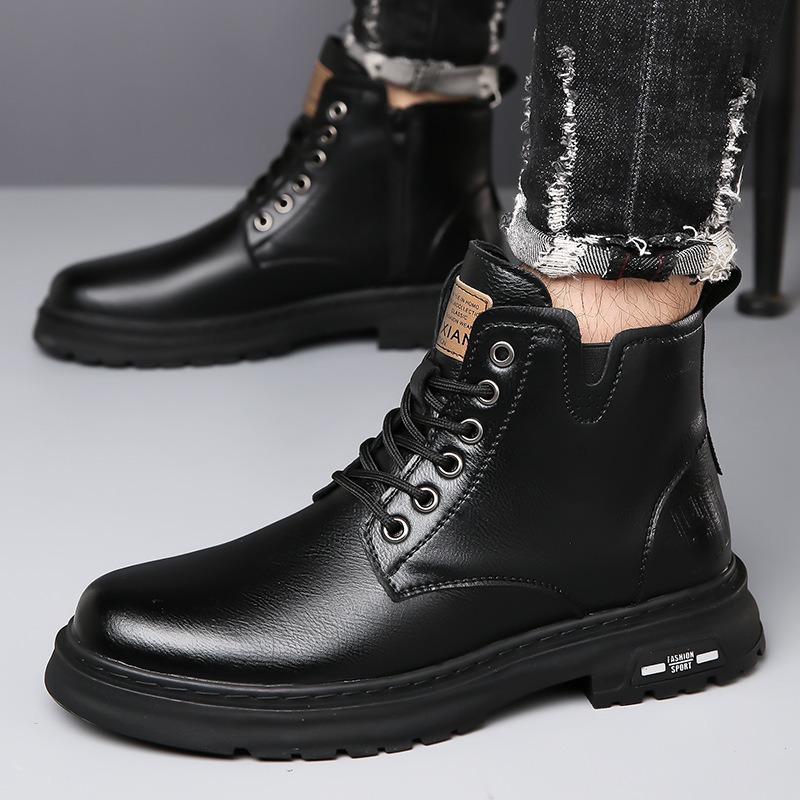 Botas masculinas novas de outo - Sewing Nylon avaliação e preço