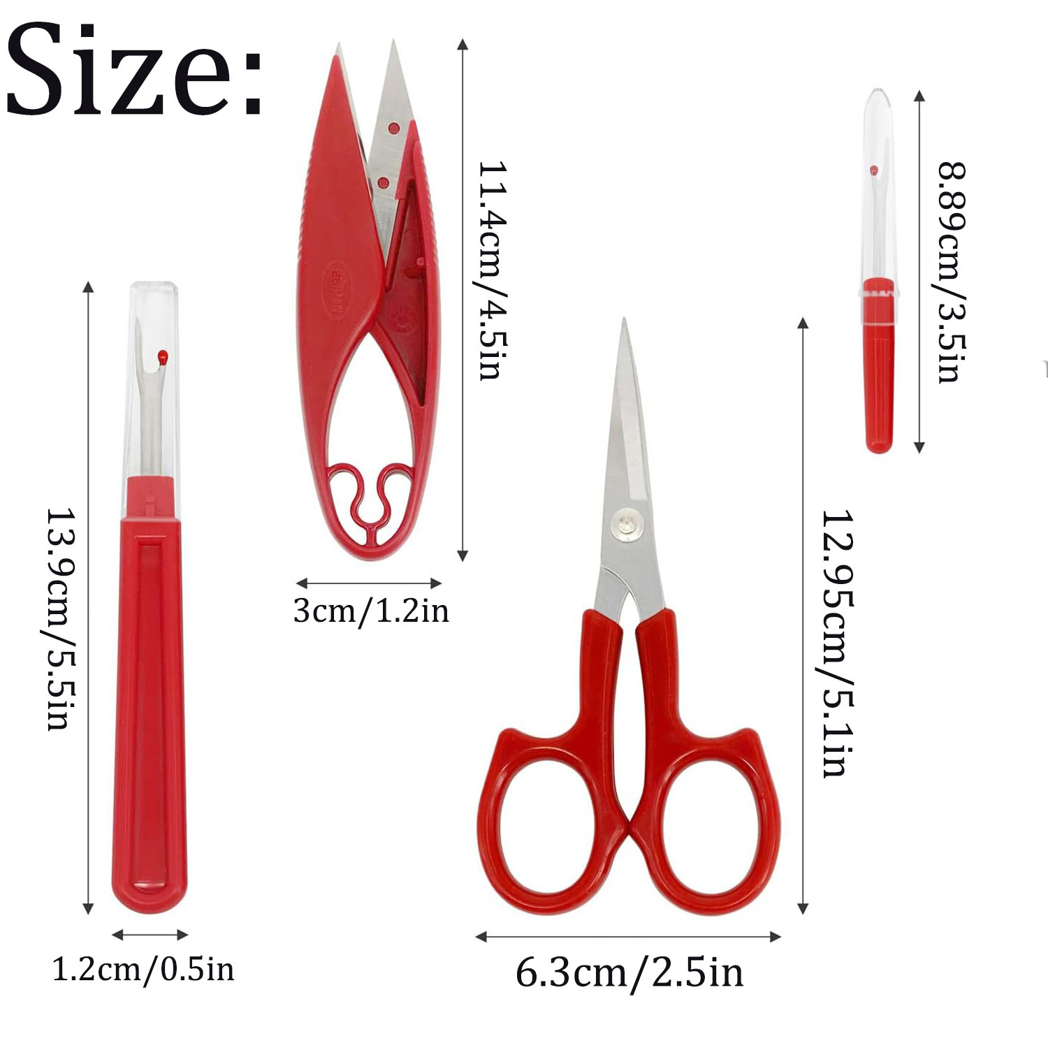 1/2/6 pçs kit de corte de cost - Seam Ripper Tool avaliação e preço