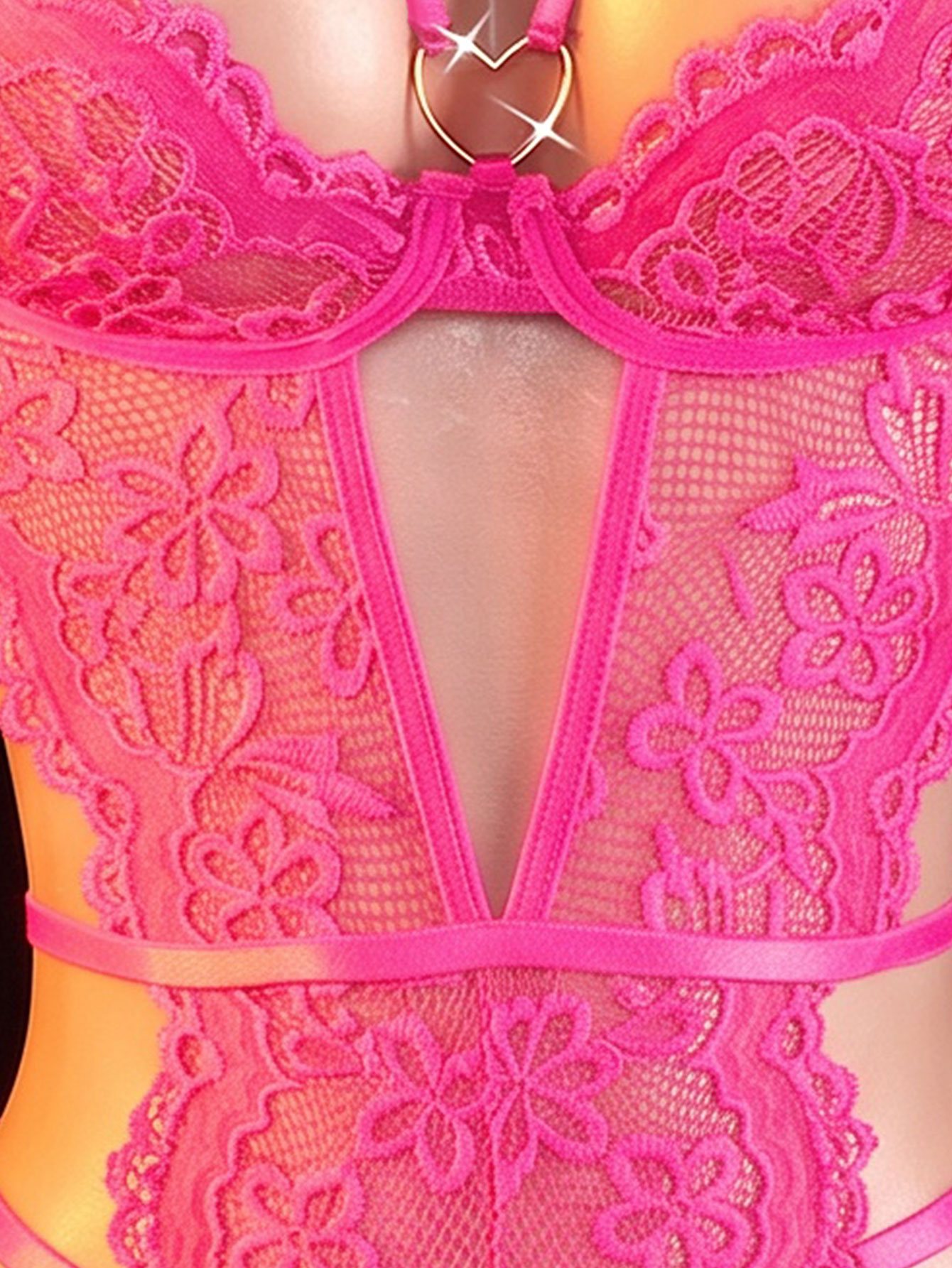 Lingerie Sexy Transparente em  - Sewing Nylon avaliação e preço