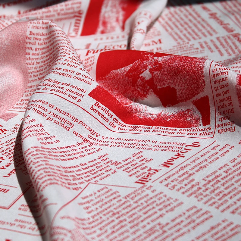 Criativo impresso poliéster al - Sewing Tweed Fabric avaliação e preço