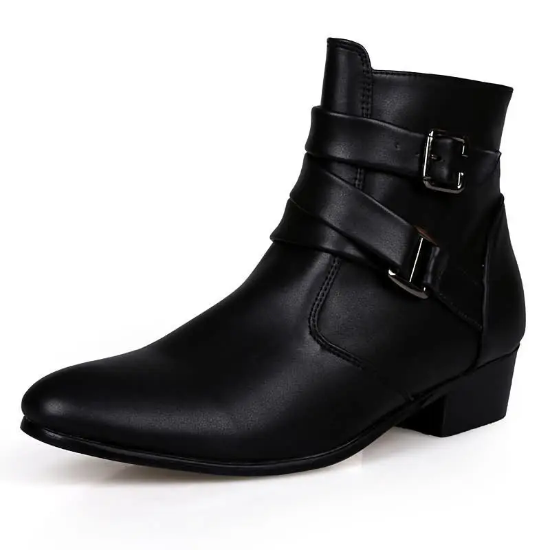 Novas botas masculinas de cour - Sewing Nylon avaliação e preço