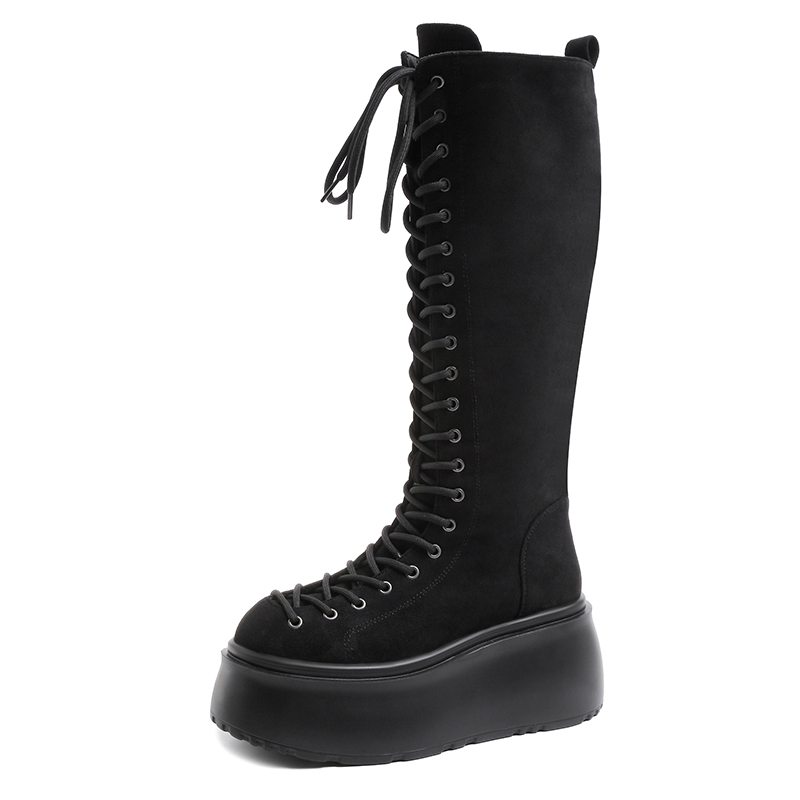 8cm moda cunha-salto borla mid - Sewing Latex avaliação e preço