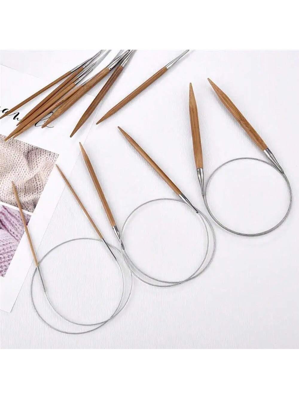 1 Agulha de Tricô Circular de  - Sewing Necessities avaliação e preço