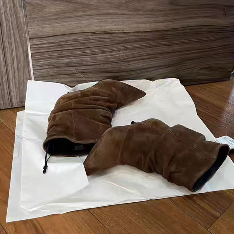 Botas de cano médio de luxo fe - Sewing Nylon avaliação e preço