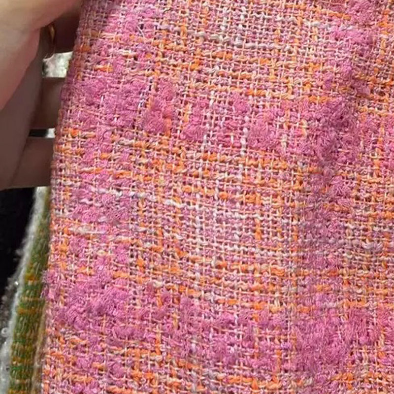 Tecido Tweed Trançado Tingido  - Sewing Tweed Fabric avaliação e preço