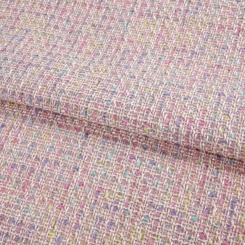 Tecido tweed por metro para ca - Sewing Tweed Fabric avaliação e preço
