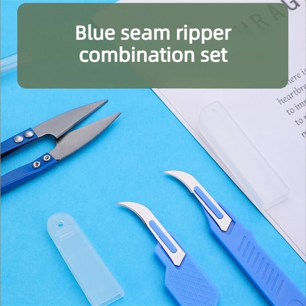 Kit de Costura Azul 5 Peças: D - Seam Ripper Tool avaliação e preço