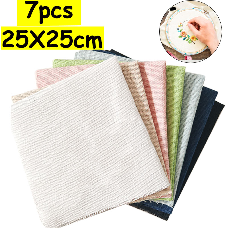 Conjunto de 7 Peças de Tecidos - Sewing Textile Art avaliação e preço