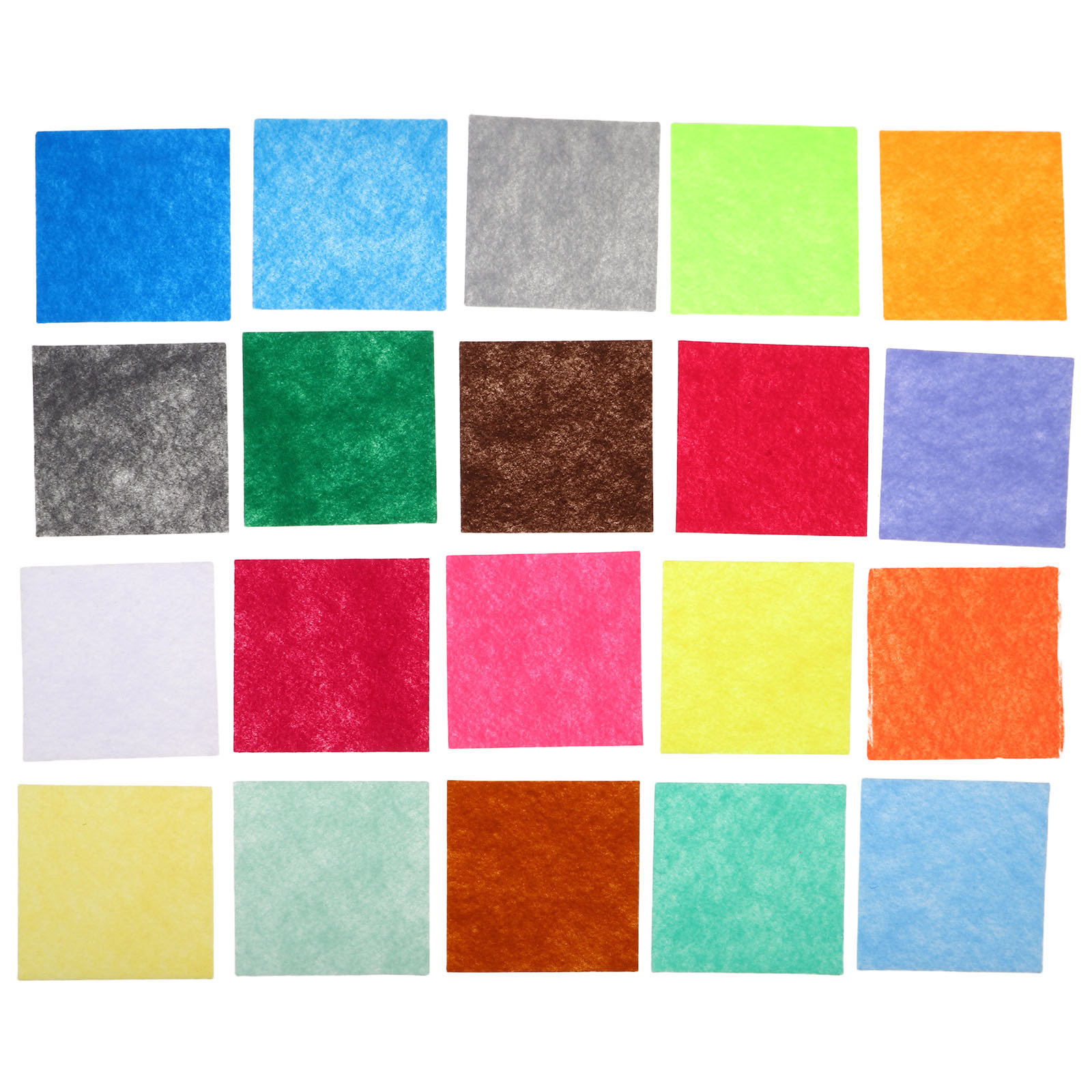 120 Peças de Quadrados de Felt - Sewing Textile Art avaliação e preço