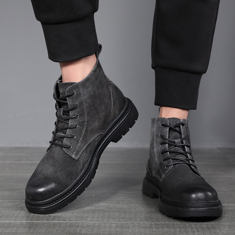 Botas masculinas outono e inve - Sewing Nylon avaliação e preço