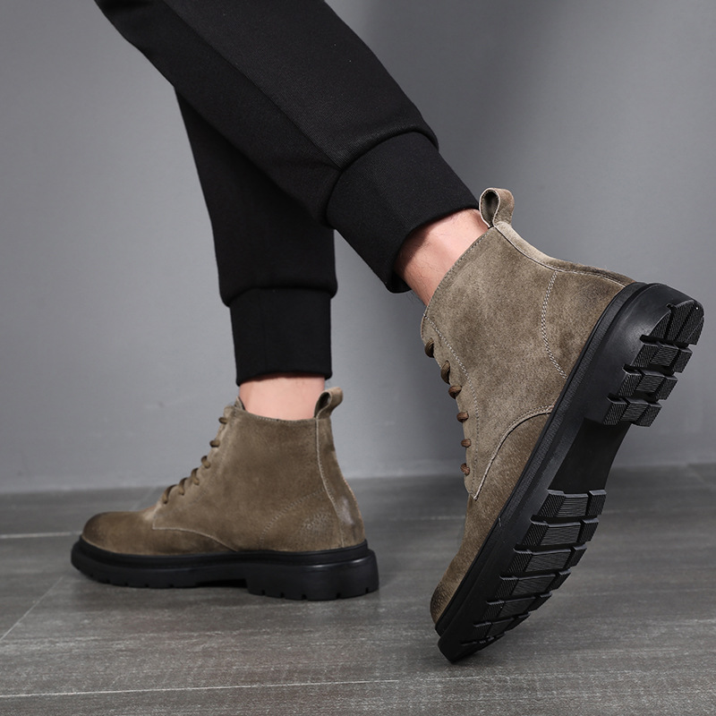 Botas masculinas outono e inve - Sewing Nylon avaliação e preço
