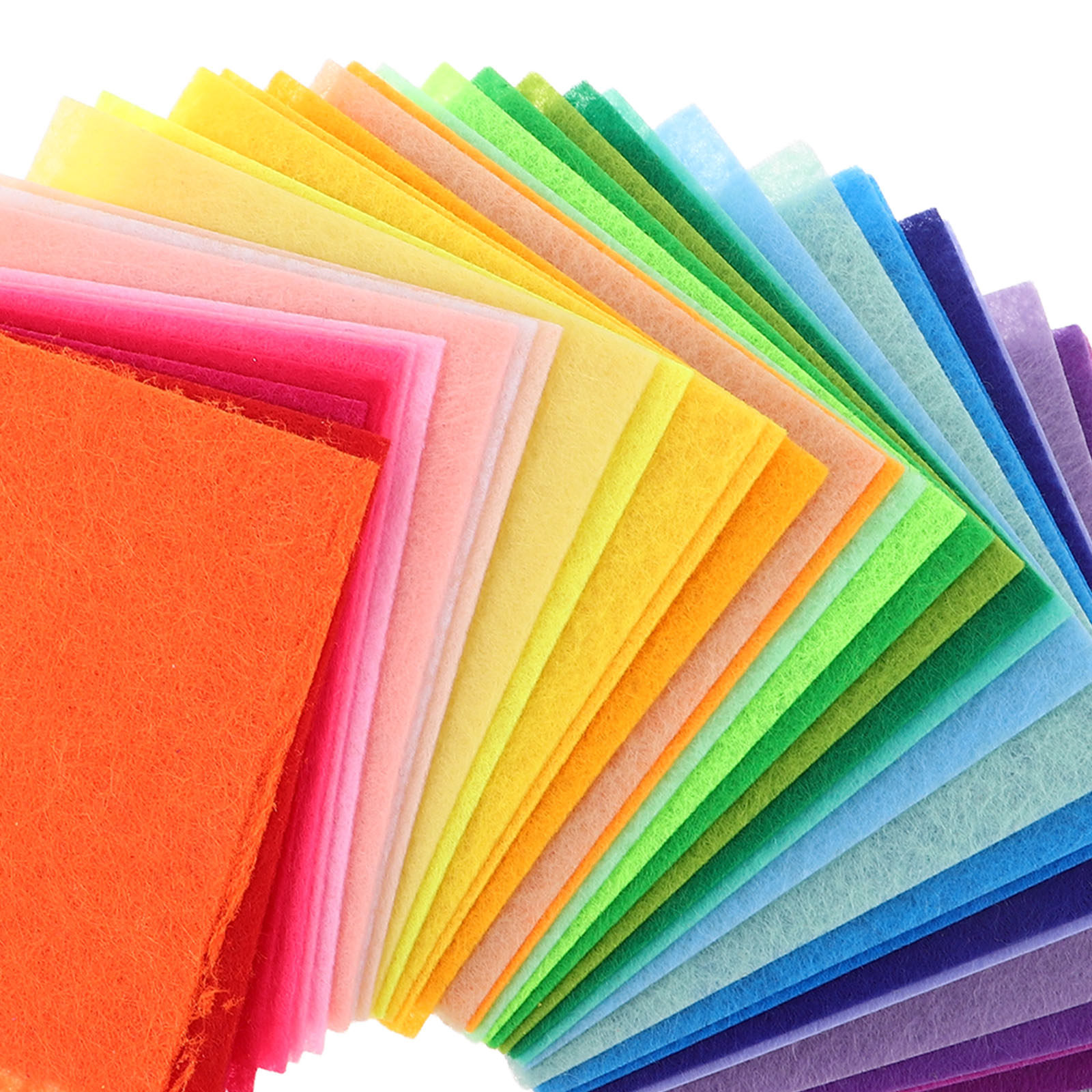 120 Peças de Feltro Quadradas  - Sewing Textile Art avaliação e preço