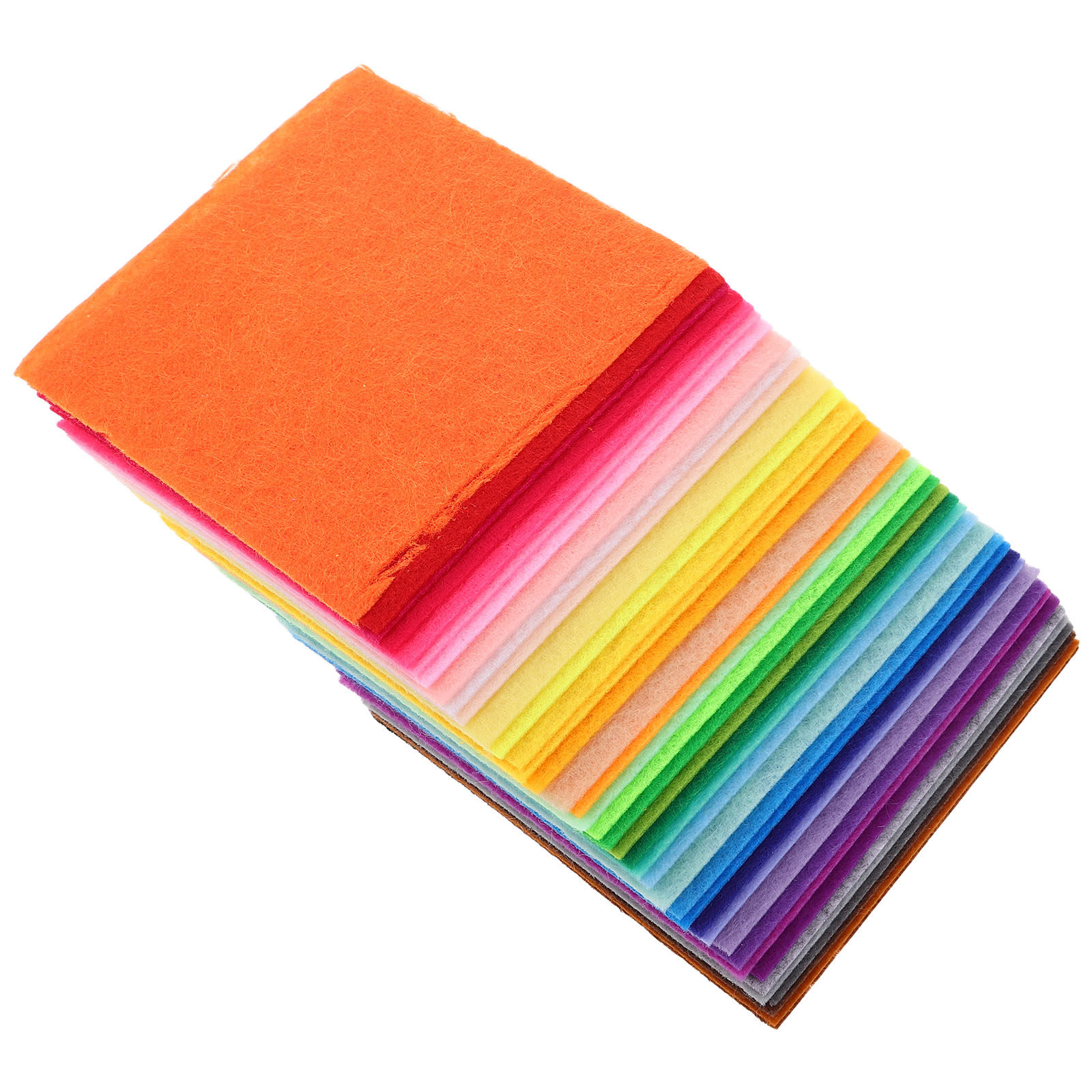 120 Peças de Feltro Quadradas  - Sewing Textile Art avaliação e preço